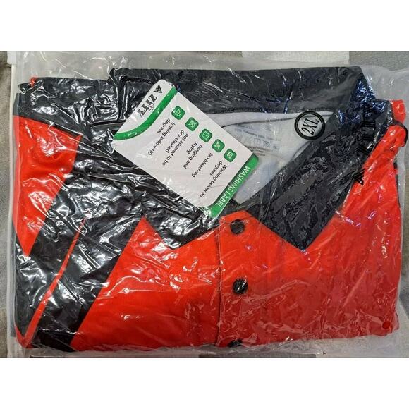 Zity Polo Shirts For Men's Long Sleeve Collared Size 2XL - Picture 6 of 10